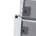 Телескопическая вытяжка Meferi SLIDEBOX60BK GLASS ULTRA