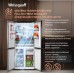 Отдельностоящий холодильник с инвертором Weissgauff WCD 450 BEG NoFrost Inverter