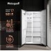 Отдельностоящий холодильник с инвертором и генератором льда Weissgauff WSBS 697 NFBX Inverter Ice Maker