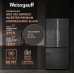 Отдельностоящий холодильник с инвертором Weissgauff WCD 590 NoFrost Inverter Premium EcoFresh Inox Glass