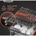 Встраиваемая посудомоечная машина Weissgauff BDW 6037 Inverter AutoOpen Infolight