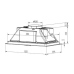 Полновстраиваемая вытяжка Evelux Margit 60 W