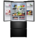 Многокамерный холодильник Meferi MFR83BLACK IX TOTAL NO FROST FRENCH DOOR COMFORT