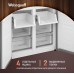 Отдельностоящий холодильник с инвертором Weissgauff WCD 450 BG NoFrost Inverter