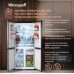 Отдельностоящий холодильник с инвертором Weissgauff WCD 450 BG NoFrost Inverter