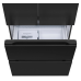 Многокамерный холодильник Meferi MFR83BLACK IX TOTAL NO FROST FRENCH DOOR COMFORT