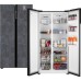 Отдельностоящий холодильник с инвертором Weissgauff WSBS 600 NoFrost Inverter Rock Glass