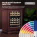 Винный шкаф Meyvel MV46PRO-KBT2 (Спелая вишня)