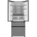 Отдельностоящий холодильник Weissgauff WFD 450 Built-in Inverter NoFrost Inox