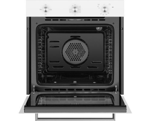 Духовой шкаф газовый Weissgauff WGO 702 WHITE GLASS