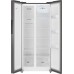 Отдельностоящий холодильник с инвертором Weissgauff WSBS 500 Inverter NoFrost Dark Grey