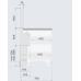 Вытяжка Falmec AIR WALL (моторный блок для модульной панели) CSHN00.01P8#ZZZB490F