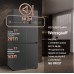 Отдельностоящий холодильник с инвертором Weissgauff WCD 450 Dark Grey NoFrost Inverter