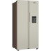 Отдельностоящий холодильник с инвертором и подачей воды Weissgauff WSBS 600 Be NoFrost Inverter Water Dispenser