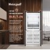 Отдельностоящий холодильник с инвертором Weissgauff WCD 450 B NoFrost Inverter
