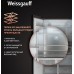 Отдельностоящий холодильник с инвертором Weissgauff WCD 510 Built-in Inverter NoFrost Dark Inox