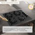 Газовая варочная панель Simfer H60K40S111 2 в 1 встраиваемая + настольная