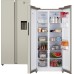 Отдельностоящий холодильник с инвертором и подачей воды Weissgauff WSBS 600 Be NoFrost Inverter Water Dispenser