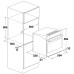 Духовой шкаф Fulgor Milano FCO 6214 P TEM BK