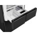 Отдельностоящий холодильник Weissgauff WFD 450 Built-in Inverter NoFrost Dark Inox