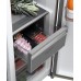 Отдельностоящий холодильник с инвертором Weissgauff WSBS 1036 Inverter NoFrost Premium Champagne Glass