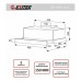 Встраиваемая вытяжка EX-1075 white glass