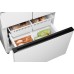 Отдельностоящий холодильник Weissgauff WFD 450 Built-in Inverter NoFrost White