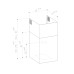 Настенная вытяжка Sirius MO 210 W