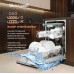 Умная встраиваемая посудомоечная машина Weissgauff BDW 4533 Wi-Fi Inverter Autoopen