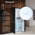 Отдельностоящий холодильник с инвертором Weissgauff WCD 450 B NoFrost Inverter