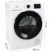 Сушильная машина с тепловым насосом Gorenje DGPNE82GNLW