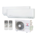 Мульти сплит-система на 2 комнаты Mitsubishi Heavy Free Match SCM40ZS-W/SKM20ZSP-W*2шт