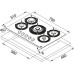 Варочная панель Franke FHMF 755 4G DC C LG 106.0541.756