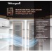 Отдельностоящий холодильник с инвертором Weissgauff WSBS 1036 Inverter NoFrost Premium Champagne Glass