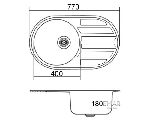 Мойка Emar EMB-7750
