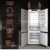 Встраиваемый холодильник с инвертором Weissgauff WRKI 1969 Total NoFrost Premium EcoFresh
