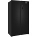 Отдельностоящий холодильник с инвертором Weissgauff WSBS 1036 Inverter NoFrost Premium Dark Inox