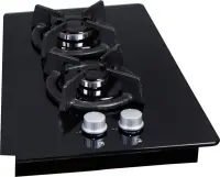 Встраиваемая газовая варочная панель Лысьва ПГВ 23 К черный