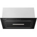 Кухонная встраиваемая вытяжка Weissgauff Aura 456 Touch Black Glass