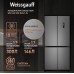 Отдельностоящий холодильник с инвертором Weissgauff WCD 450 XNF Built-in