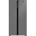Отдельностоящий холодильник с инвертором Weissgauff WSBS 600 NoFrost Inverter Bru Steel Glass