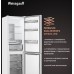 Отдельностоящий холодильник Weissgauff WRK 195 D Full NoFrost White Rock Glass