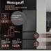 Отдельностоящий холодильник Weissgauff WFD 450 Total NoFrost Inverter Dark Grey Built-in