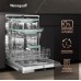 Встраиваемая посудомоечная машина Weissgauff BDW 6151 Inverter Touch AutoOpen Timer Floor