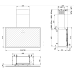 Наклонная вытяжка Faber V-AIR FLAT KL A80 330.0615.684