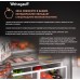Отдельностоящий холодильник Weissgauff WFD 450 Built-in Inverter NoFrost Inox