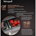 Отдельностоящий холодильник с инвертором Weissgauff WCD 590 Nofrost Inverter Premium EcoFresh Black Glass