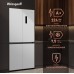 Отдельностоящий холодильник с инвертором Weissgauff WCD 450 W NoFrost Inverter