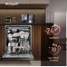 Встраиваемая посудомоечная машина Weissgauff BDW 6038 D Inverter Autoopen