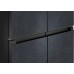 Отдельностоящий холодильник с инвертором Weissgauff WCD 450 Rock Glass NoFrost Inverter